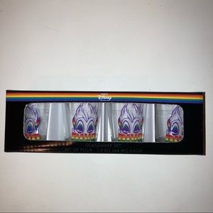 Disney Ursula set of 4 Shot Glasses